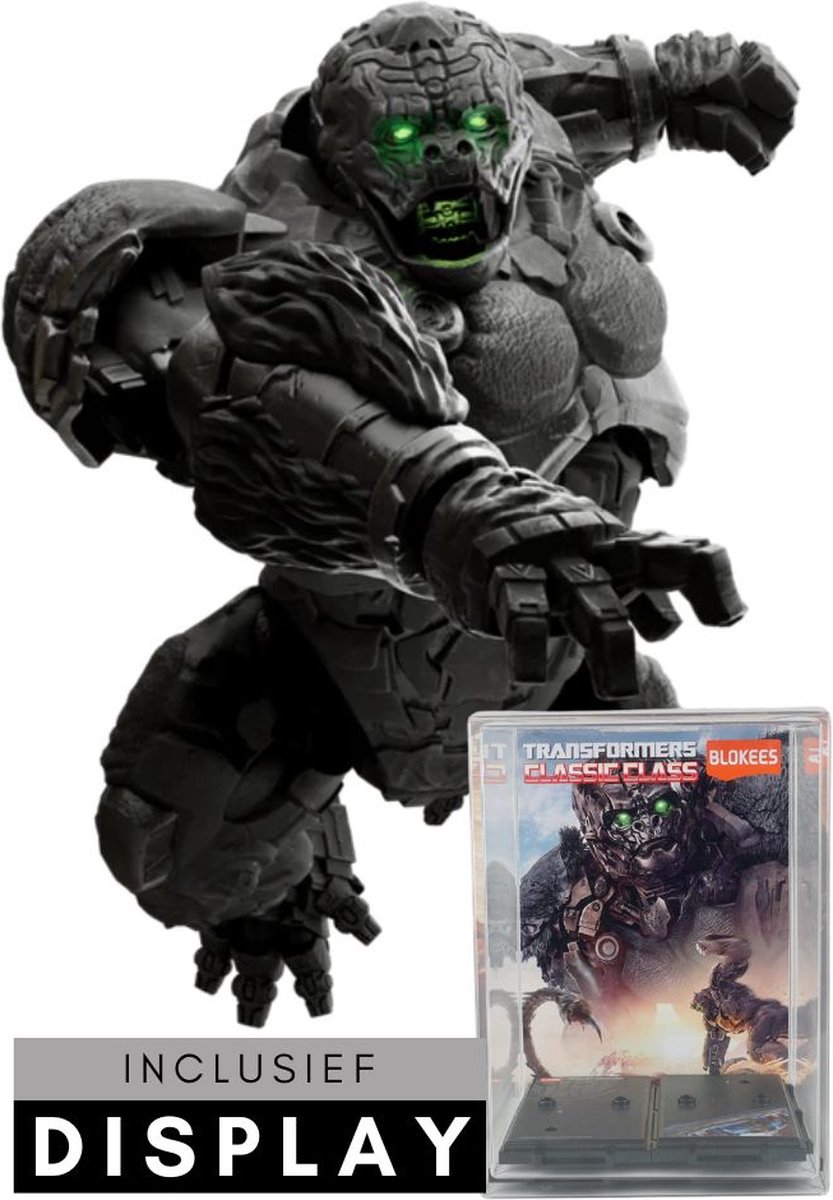 Blokees - Transformers One Primal Beast incl display box | Auto Bots Wars Action Figure Edition | Robot technic modelbouw | model kit | Speelgoed legacy star bouwpakket | Bekend van manga & anime